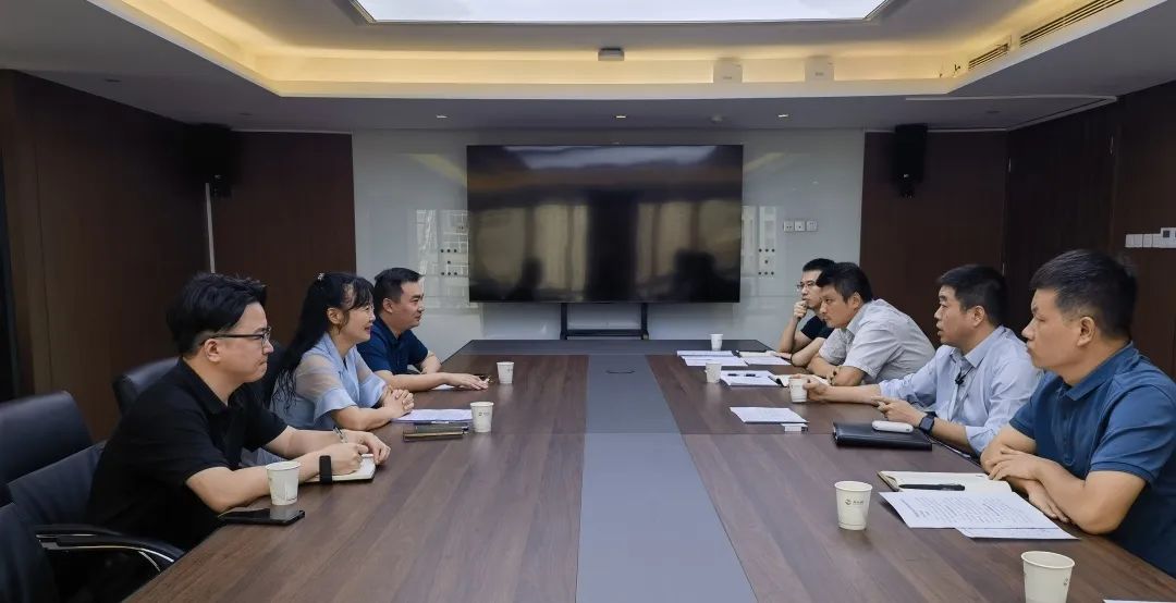 公司與經(jīng)開渭北發(fā)展集團(tuán)、渭北建設(shè)集團(tuán)座談交流